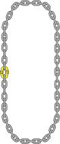 Строп цепной 30т-1,5м